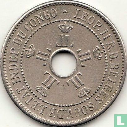 Kongo-Vrijstaat 10 centimes 1906 - Afbeelding 2