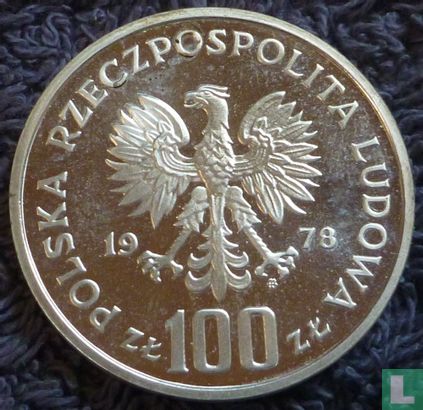 Pologne 100 zlotych 1978 (BE) "Beaver" - Image 1
