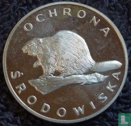 Pologne 100 zlotych 1978 (BE) "Beaver" - Image 2