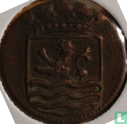 VOC 1 duit 1766 (Zeeland - pluim) - Afbeelding 2