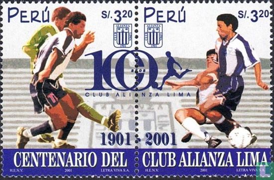 100 Jaar voetbalvereniging Club Alianza Lima