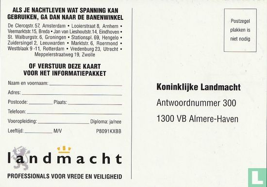 S000733a - Koninklijke Landmacht "Amsterdam by night" - Afbeelding 2