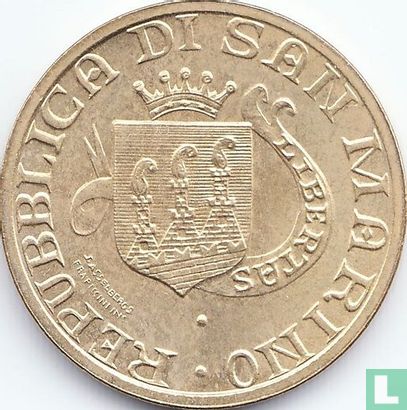 San Marino 20 lire 1989 "History" - Image 2
