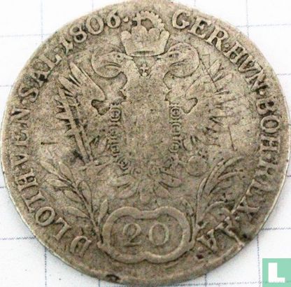 Österreich 20 Kreuzer 1806 (G) - Bild 1