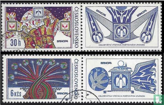 Exposition de timbres BRNO '74