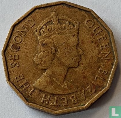 Fiji 3 pence 1960 - Image 2