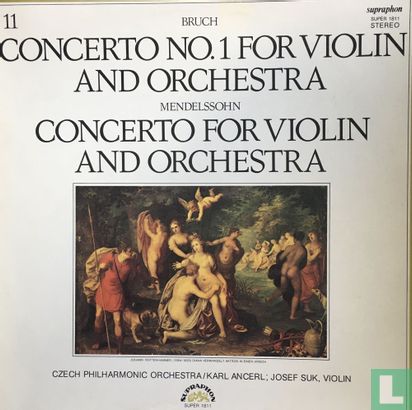 Bruch . Mendelssohn Concerto For Violin And Orchestra - Bild 1