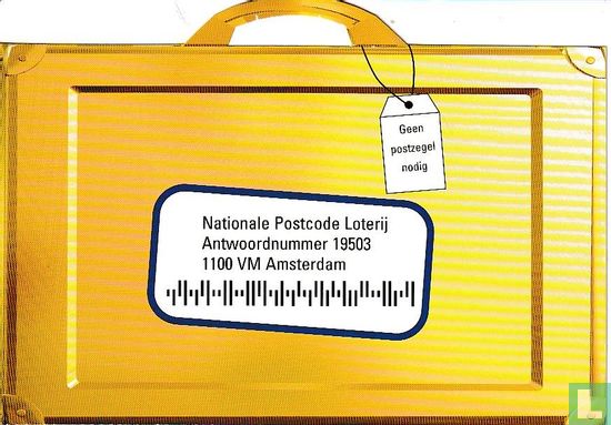 BC030006 - Nationale Postcode Loterij #Duik Jij Met Mij De Koffer In?" - Image 4