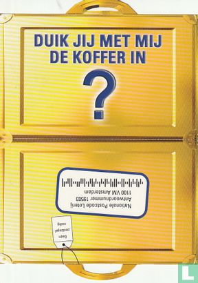 BC030006 - Nationale Postcode Loterij #Duik Jij Met Mij De Koffer In?" - Image 5