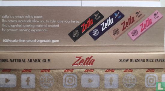 Zetla Gold king size with Tips  - Afbeelding 3