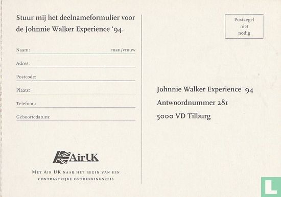 B000226 - Johnnie Walker Experience 1994 - Afbeelding 3