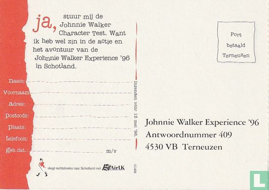 B001008 - Johnnie Walker Experience '96 "Are You..." - Afbeelding 3