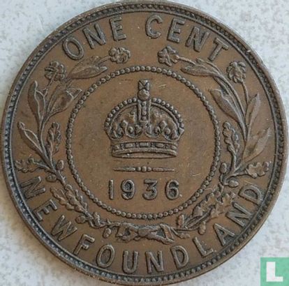 Newfoundland 1 cent 1936 - Afbeelding 1