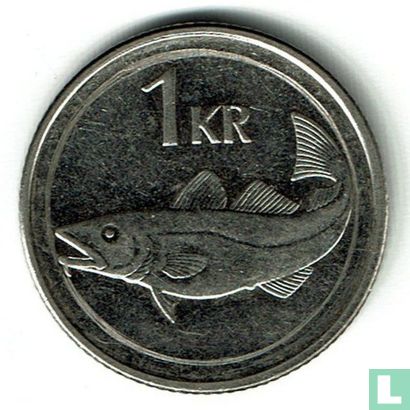 Island 1 Króna 2005 - Bild 2