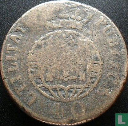 Portugal 40 réis 1825 - Image 2