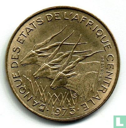 Central African States 5 francs 1973 - Image 1