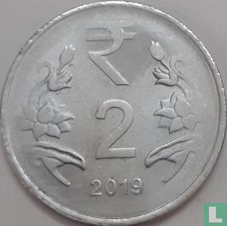 Inde 2 roupies 2019 (Calcutta) - Image 1