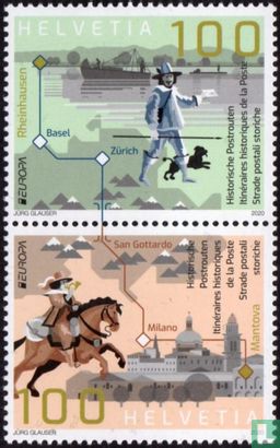 Europa - Historical Postal Routes