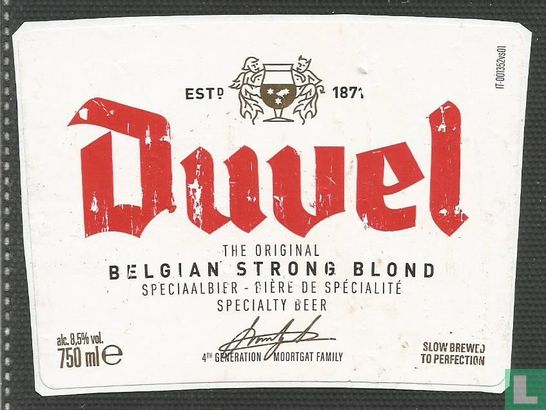 belgian strong blond 75cl - Image 1