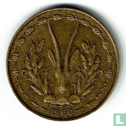 West-Afrikaanse Staten 5 francs 1960 - Afbeelding 1