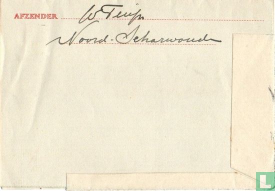Letter card 'Lebeau' - Image 2