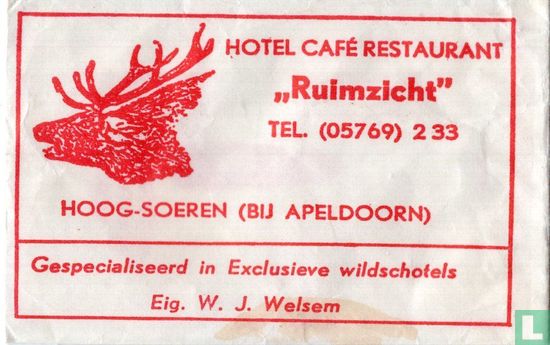 Hotel Café Restaurant "Ruimzicht"  - Afbeelding 1