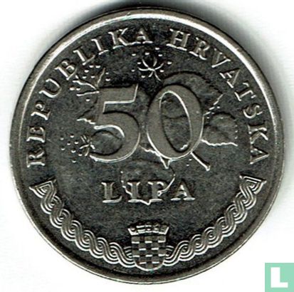 Croatia 50 lipa 1993 - Image 2