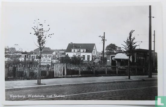 Westeinde met Station , Voorburg - Image 1