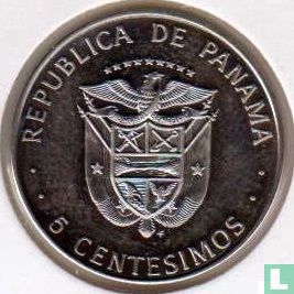 Panama 5 centésimos 1980 - Image 2
