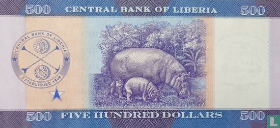 Liberia 500 Dollars - Afbeelding 2