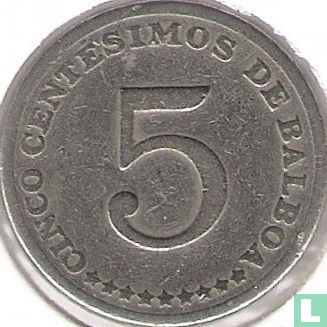 Panama 5 centésimos 1975 (type 1) - Image 2