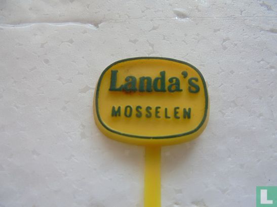 Landa's Mosselen [groen op geel]