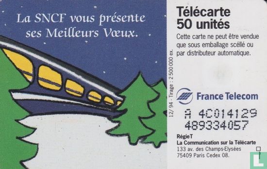 SNCF vœux 1995  - Afbeelding 2