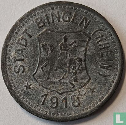 Bingen am Rhein 10 Pfennig 1918 (Zink) - Bild 1