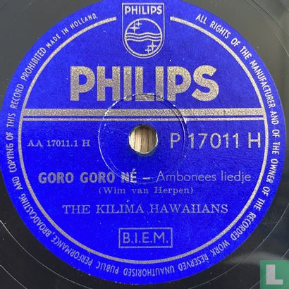 Goro, Goro Nè - Ambonees lied - Afbeelding 1