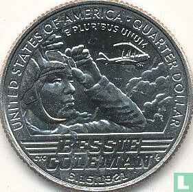 Verenigde Staten ¼ dollar 2023 (D) "Bessie Coleman" - Afbeelding 2