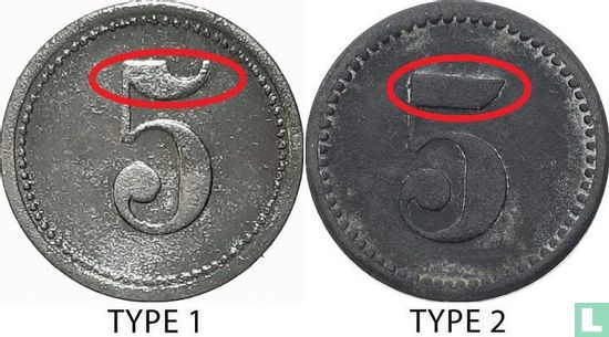 Alsfeld 5 Pfennig 1917 (Typ 1) - Bild 3