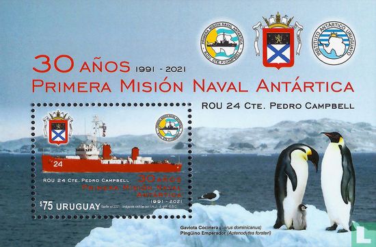 30e verjaardag eerste Antarctica-missie