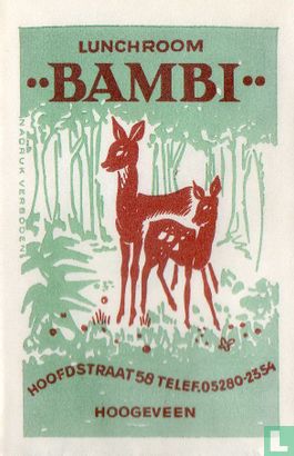 Lunchroom "Bambi" - Image 1