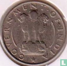 India ¼ rupee 1950 (Calcutta) - Image 2