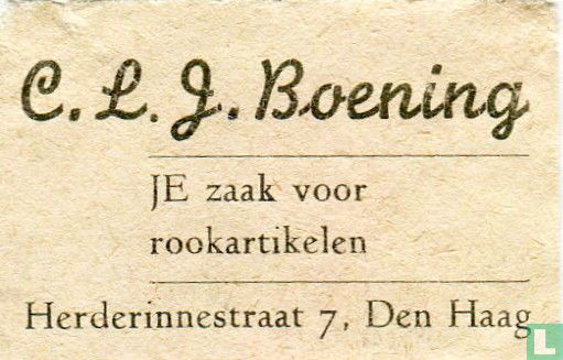 C.L.G. Boening