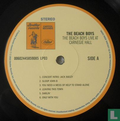 The Beach Boys 1972 - Live at Carnegie Hall 1 - Afbeelding 3