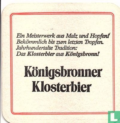 Königsbronner Klosterbier - Image 1