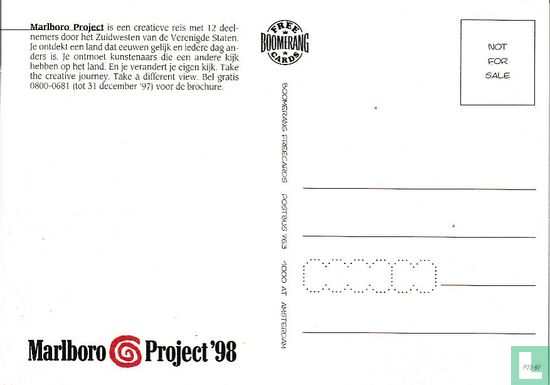 B002039 - Marlboro Project '98 "Take the creative journey" - Image 2