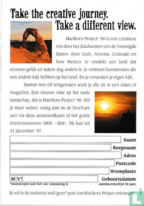 B002039 - Marlboro Project '98 "Take the creative journey" - Image 3