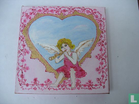 Engel mit Flöte im Herzen - Bild 1