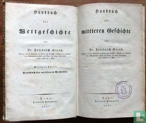 Handbuch der mittleren Geschichte - Image 1