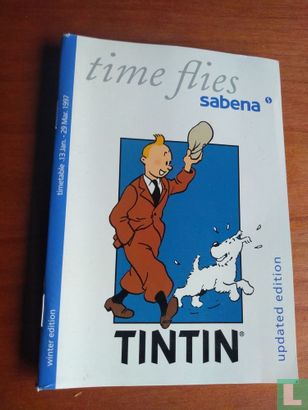 Sabena-time flies van 13 jan tot 29 mar 1997 * Kuifje Tintin - Afbeelding 1