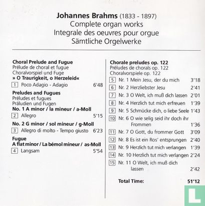 Brahms    Complete Organ Works - Image 5