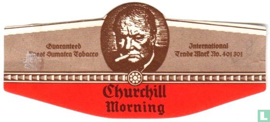 Churchill Morning - Guaranteed finest Sumatra Tobacco - International Trade Mark No.401 301 - Afbeelding 1